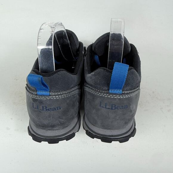 L.L.Bean Trail Mountain Hiking Shoes Men's 10 Gray Leahter Lace-Up Outdoor - Picture 7 of 10